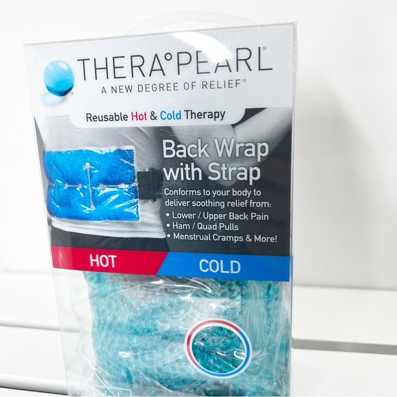 THERAPEARL heat ice cold hot pack BACK WRAP joint body aches stress GIFT NEW - Picture 3 of 5